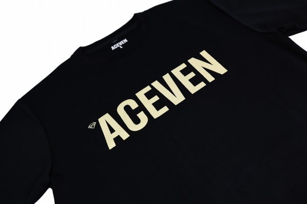 画像3: ACE7 ドライフィットTシャツ 01 黒 (3)