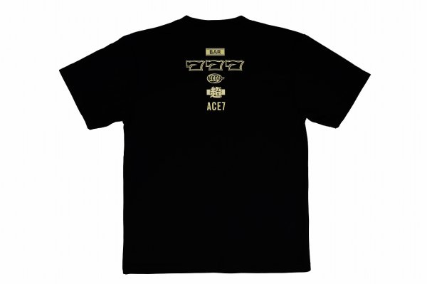 画像2: ACE7 ドライフィットTシャツ 01 黒 (2)