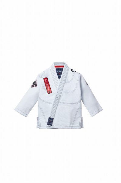 画像8: Grips x AL Leone キッズ柔術衣 PRIMERO　白 (8)