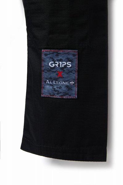 画像15: Grips x AL Leone キッズ柔術衣 PRIMERO　黒 (15)