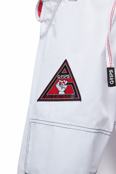 画像25: Grips x AL Leone 柔術衣 SECRET WEAPON　白 (25)