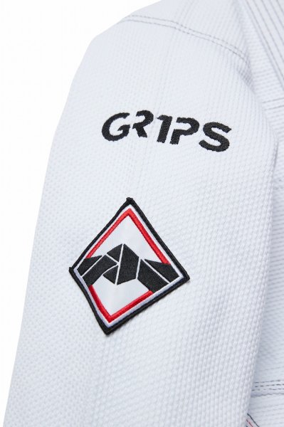 画像21: Grips x AL Leone 柔術衣 SECRET WEAPON　白 (21)