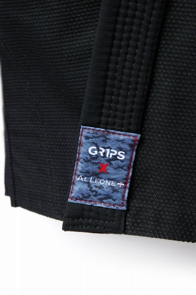 画像10: Grips x AL Leone キッズ柔術衣 PRIMERO　黒 (10)