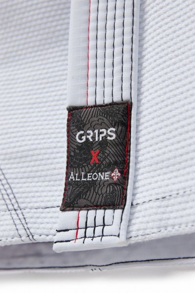 画像19: Grips x AL Leone 柔術衣 SECRET WEAPON　白 (19)