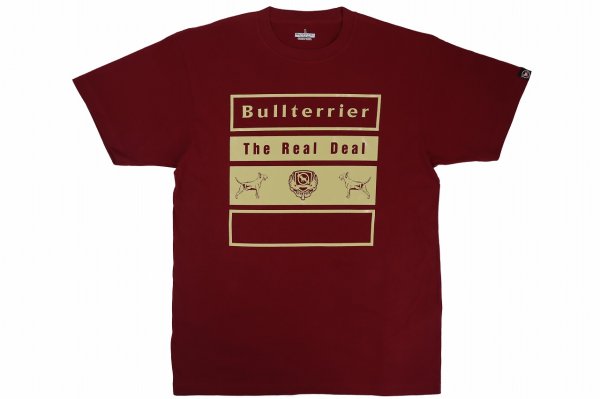 画像1: BULL TERRIER Tシャツ 4BOX ワイン (1)
