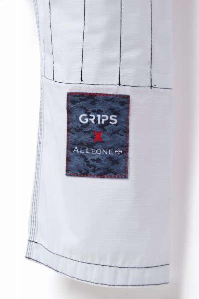 画像16: Grips x AL Leone キッズ柔術衣 PRIMERO　白 (16)