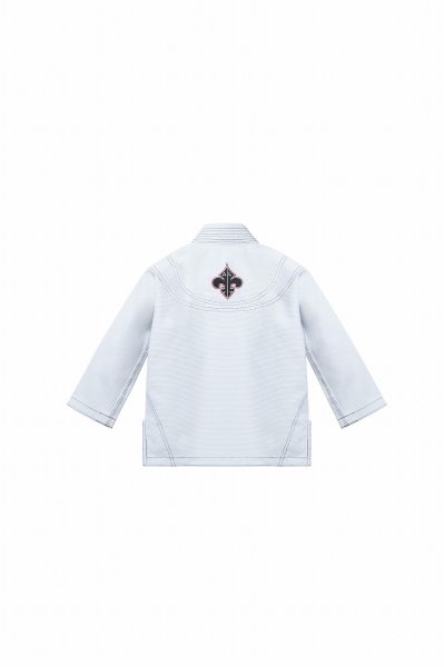 画像13: Grips x AL Leone キッズ柔術衣 PRIMERO　白 (13)