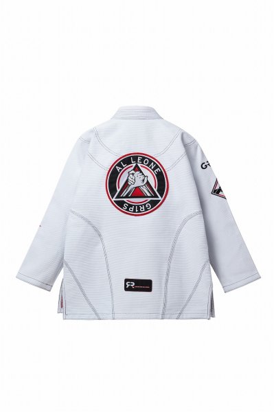 画像15: Grips x AL Leone 柔術衣 SECRET WEAPON　白 (15)