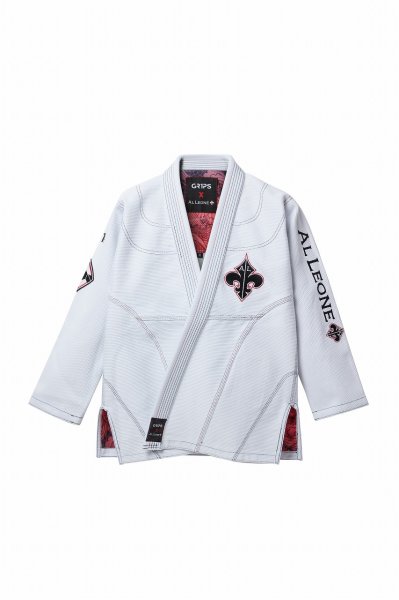 画像14: Grips x AL Leone 柔術衣 SECRET WEAPON　白 (14)