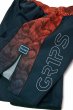 画像10: Grips x AL Leone ファイトショーツ FOREST DRAGON　ペトロルグリーン/オレンジ (10)