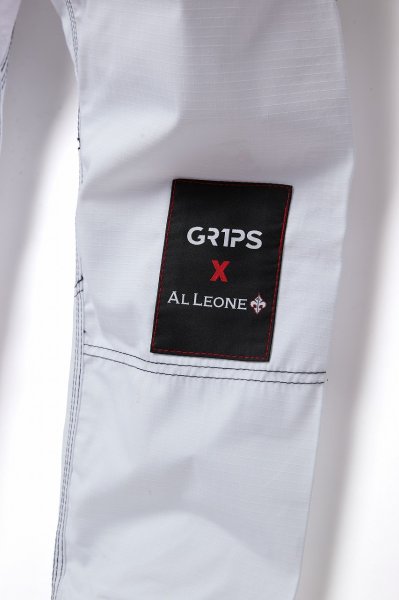 画像28: Grips x AL Leone 柔術衣 SECRET WEAPON　白 (28)
