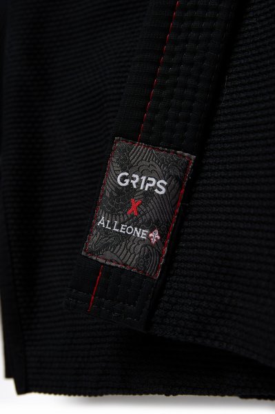 画像11: Grips x AL Leone 柔術衣 SECRET WEAPON　黒 (11)