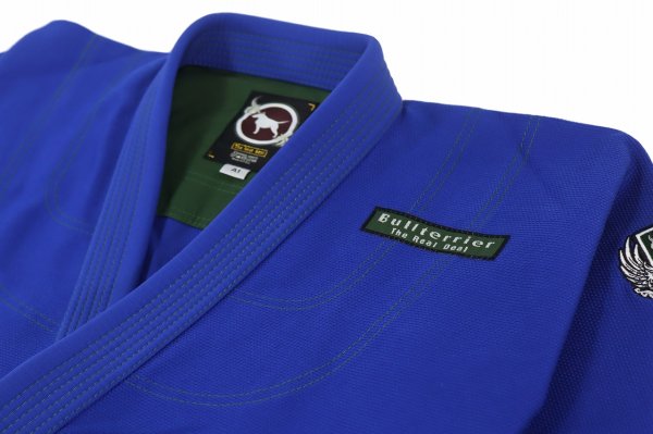 画像5: BULLTERRIER 柔術衣 スーパーライトMG 青 (5)