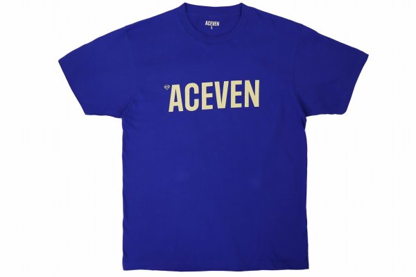 画像1: ACE7 Tシャツ BASIC 青 (1)