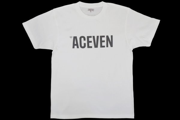 画像1: ACE7 Tシャツ BASIC 白 (1)