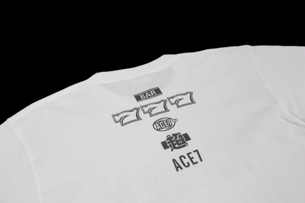 画像4: ACE7 Tシャツ BASIC 白 (4)
