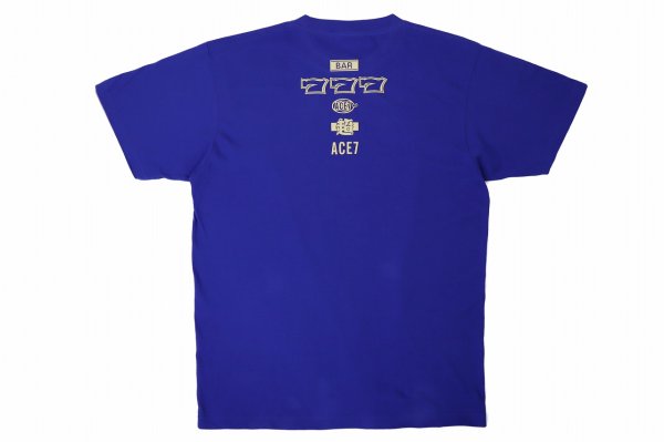 画像2: ACE7 Tシャツ BASIC 青 (2)