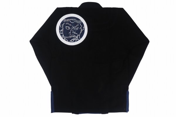 画像3: BULL TERRIER 柔術衣 Orochimaru 黒 (3)