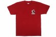 画像1: BULL TERRIER Tシャツ JAPAN バーガンディ (1)