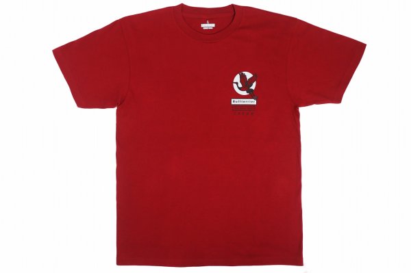 画像1: BULL TERRIER Tシャツ JAPAN バーガンディ (1)