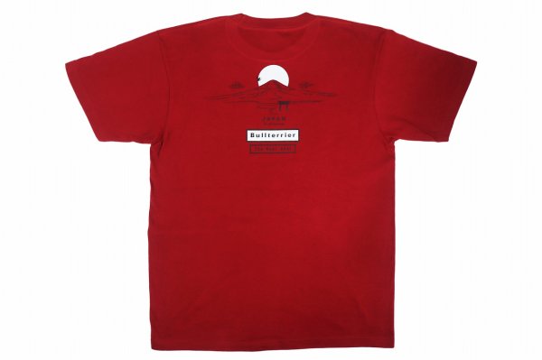画像2: BULL TERRIER Tシャツ JAPAN バーガンディ (2)