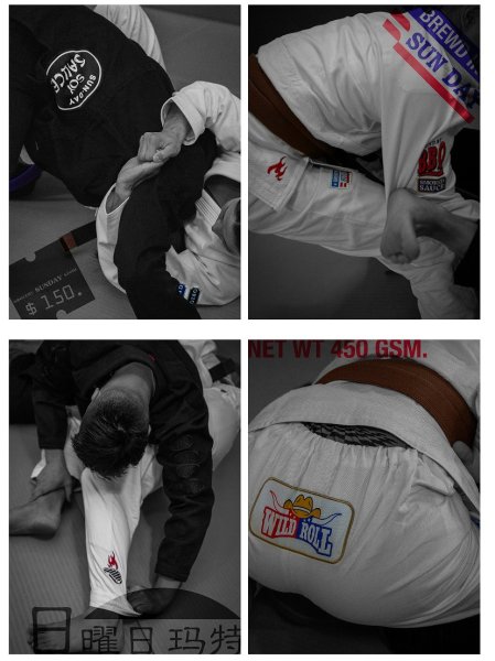 画像7: SUNDAY GROCERY STORE 柔術衣 BBQ Sauce 白 (7)