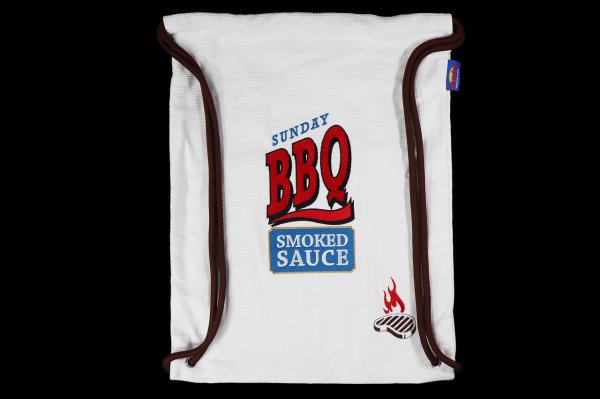 画像14: SUNDAY GROCERY STORE 柔術衣 BBQ Sauce 白 (14)