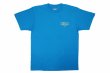 画像1: BULL TERRIER Tシャツ Classic Logo ターコイズブルー (1)