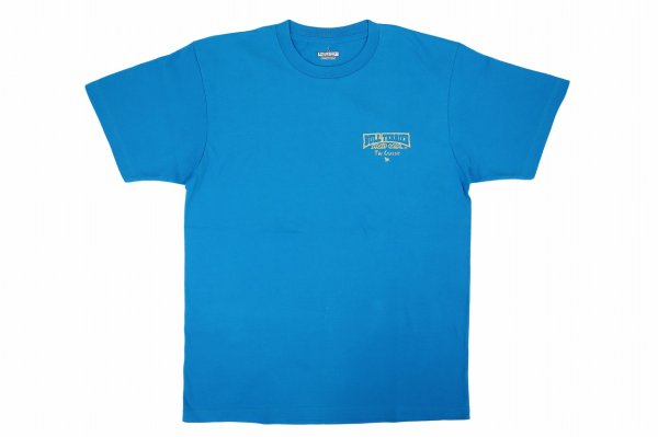 画像1: BULL TERRIER Tシャツ Classic Logo ターコイズブルー (1)
