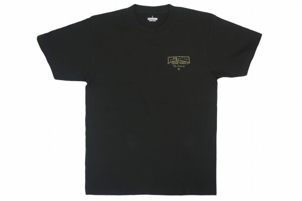 画像1: BULL TERRIER Tシャツ Classic Logo スモークブラック (1)