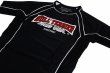 画像6: BULLTERRIER ラッシュガード Classic Logo 半袖 黒 (6)