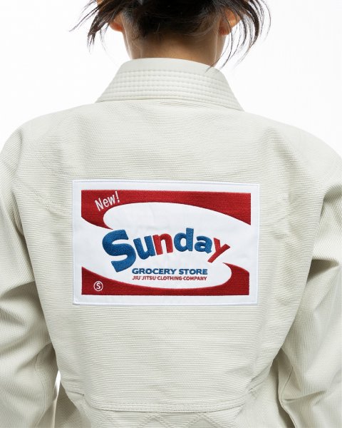 画像11: SUNDAY GROCERY STORE 柔術衣 CLEAN アッシュグレー (11)