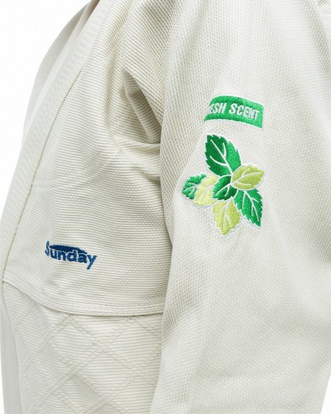 画像12: SUNDAY GROCERY STORE 柔術衣 CLEAN アッシュグレー (12)