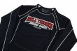 画像6: BULLTERRIER ラッシュガード Classic Logo 長袖 黒 (6)