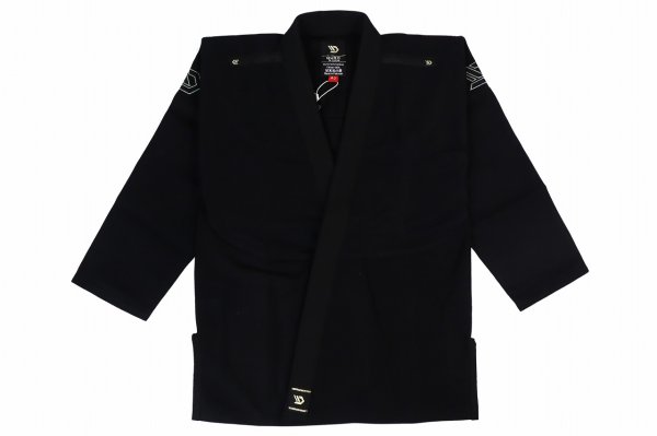 画像1: DURO 柔術衣 The Chic 黒 (1)