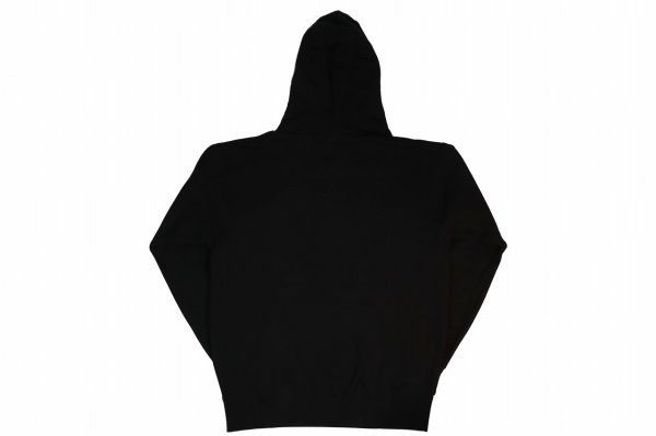 画像2: BULL TERRIER フードパーカー 3DBOX　黒 (2)