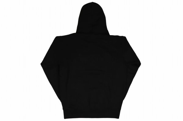 画像2: BULL TERRIER フードパーカー 3DBOX　黒/グレー (2)