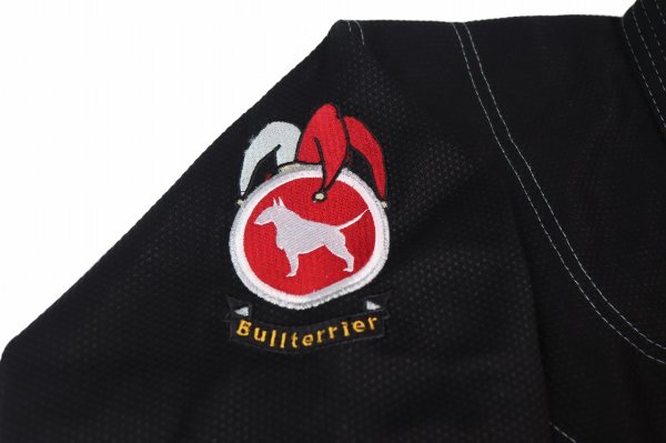 画像7: BULL TERRIER 柔術衣 Joker R 黒 (7)