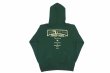 画像2: BULL TERRIER フードパーカー Classic Logo　グリーン (2)