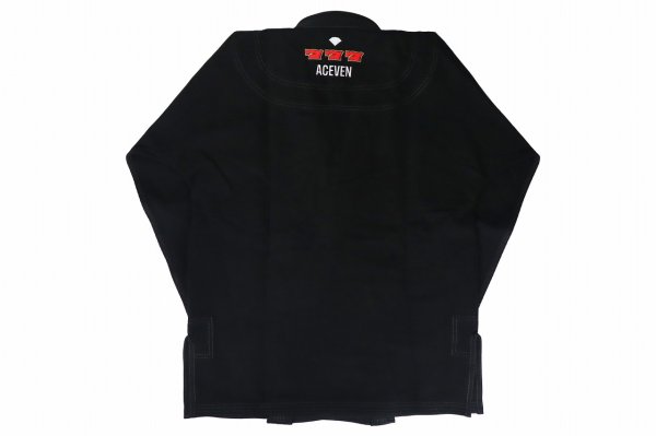 画像3: ACEVEN 柔術衣 Standard Light　黒 (3)