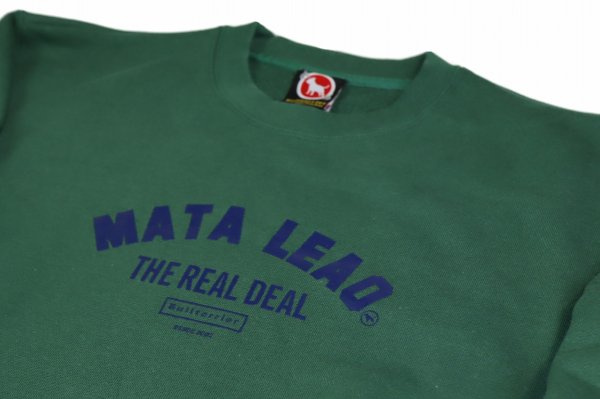 画像3: BULL TERRIER スウェットトレーナー Mata Leao　緑 (3)