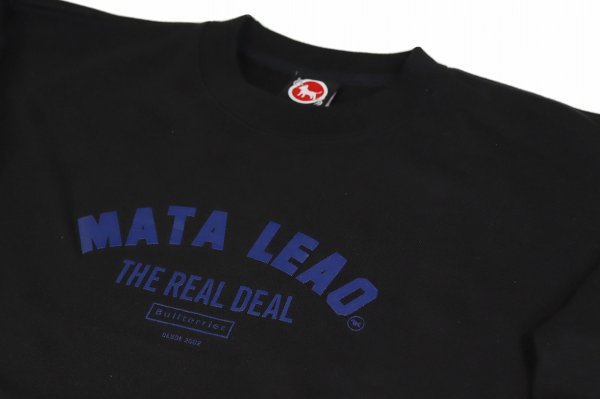 画像3: BULL TERRIER スウェットトレーナー Mata Leao　黒 (3)