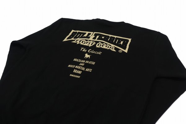画像4: BULL TERRIER スウェットトレーナー Classic Logo　黒 (4)