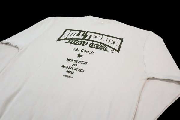 画像4: BULL TERRIER スウェットトレーナー Classic Logo　ベージュ (4)