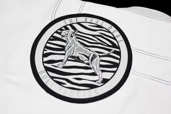 画像7: BULL TERRIER　柔術衣　Zebra 白 (7)