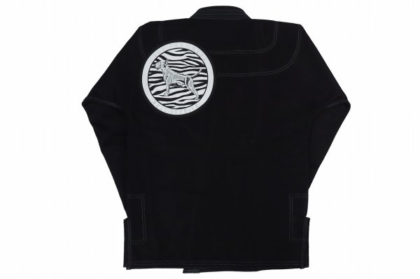 画像3: BULL TERRIER　柔術衣　Zebra 黒 (3)