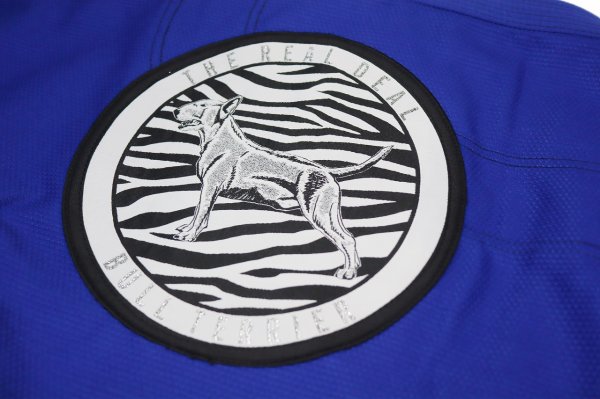 画像7: BULL TERRIER　柔術衣　Zebra 青 (7)