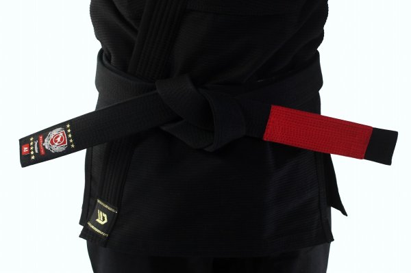 画像3: BULLTERRIER Premium Heavy Belt 黒帯(赤タグ) (3)