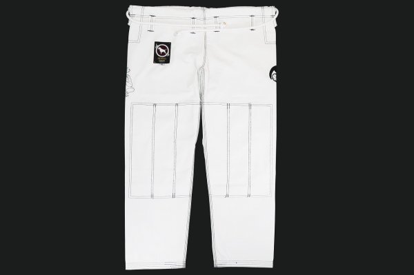 画像4: BULL TERRIER 柔術衣 Jiraiya2.0 白 (4)