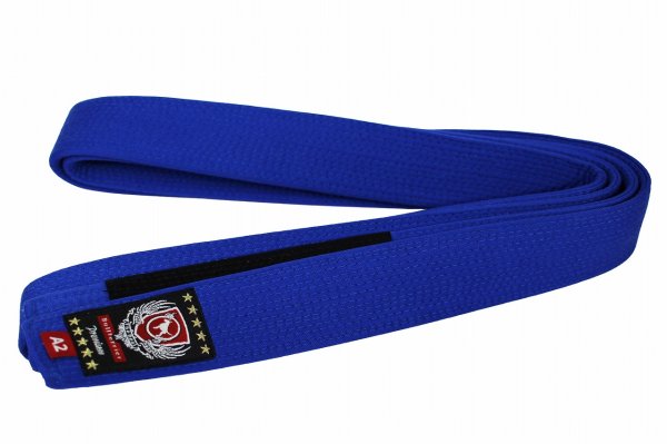 画像1: BULLTERRIER Premium Heavy Belt 青帯 (1)